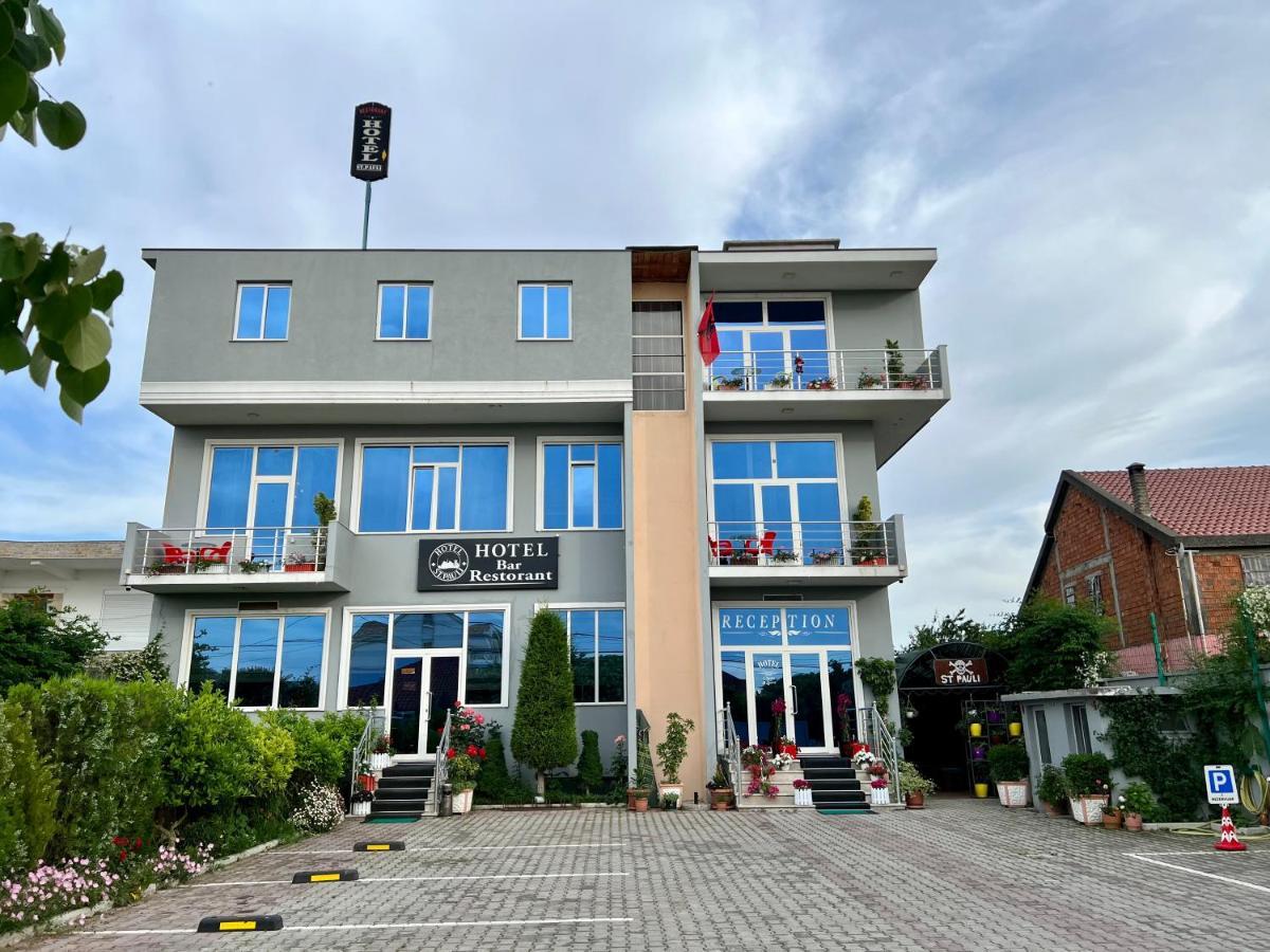 Hotel St.Pauli Shkodër Esterno foto